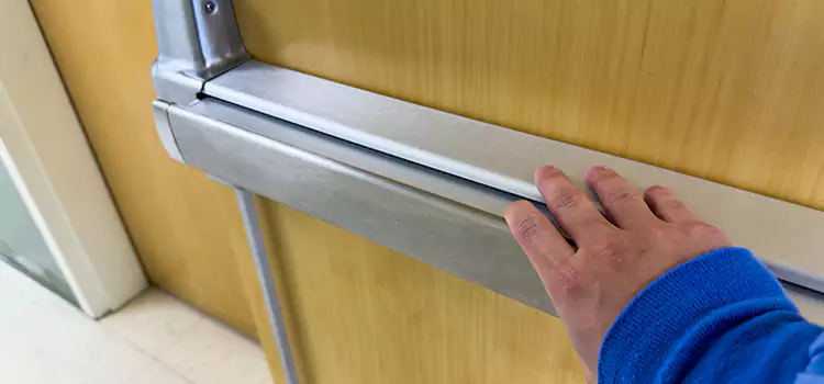 Installing a Push Bar on a Door Winston-Salem